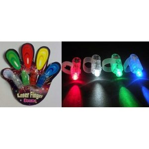 Laser Finger Lights - 4pc Pack